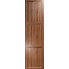Shaker Sliding Wardrobe Door 610mm (24") Walnut Panel Door