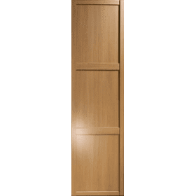 Shaker Sliding Wardrobe Door 610mm (24") Windsor Oak Panel Door