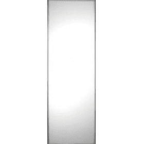 SILVER FRAME MIRROR SLIDING WARDROBE DOOR SINGLE PANEL 762mm (30")